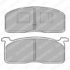 DELPHI LP199 Brake Pad Set, disc brake